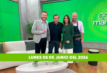 Mira el capítulo de esTAmañana del lunes 8 de junio del 2026. Un magazine diferente y entretenido, con contenido de calidad. De lunes a viernes, de 09:30 a 12:00.
