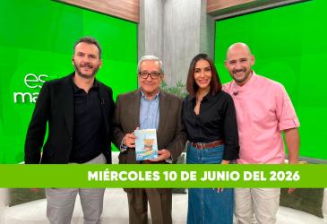 Mira el capítulo de esTAmañana del miércoles 10 de junio del 2026. Un magazine diferente y entretenido, con contenido de calidad. De lunes a viernes, de 09:30 a 12:00.