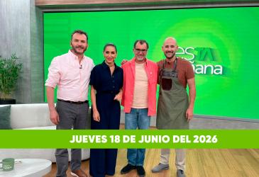 Mira el capítulo de esTAmañana del jueves 18 de junio del 2026. Un magazine diferente y entretenido, con contenido de calidad. De lunes a viernes, de 09:30 a 12:00.