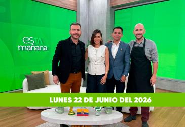 Mira el capítulo de esTAmañana del lunes 22 de junio del 2026. Un magazine diferente y entretenido, con contenido de calidad. De lunes a viernes, de 09:30 a 12:00.