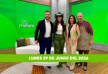 Mira el capítulo de esTAmañana del lunes 29 de junio del 2026. Un magazine diferente y entretenido, con contenido de calidad. De lunes a viernes, de 09:30 a 12:00.