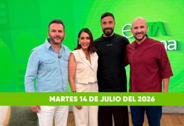 Mira el capítulo de esTAmañana del martes 14 de julio del 2026. Un magazine diferente y entretenido, con contenido de calidad. De lunes a viernes, de 09:30 a 12:00.