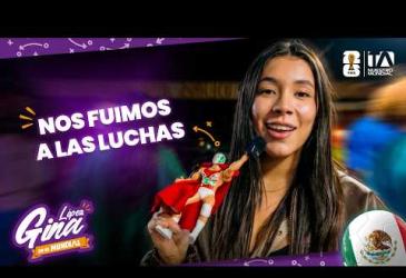Entre caminata, máscaras, gritos, luchadores, souvenirs y una micheladita para cerrar, Gina vivió su primera experiencia en la lucha libre mexicana en medio de esta aventura mundialista por México. 