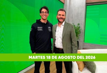 Mira el capítulo de esTAmañana del martes 18 de agosto del 2026. Un magazine diferente y entretenido, con contenido de calidad. De lunes a viernes, de 09:30 a 12:00