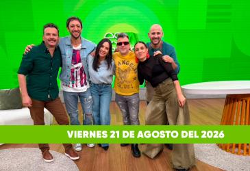 Mira el capítulo de esTAmañana del viernes 21 de agosto del 2026. Un magazine diferente y entretenido, con contenido de calidad. De lunes a viernes, de 09:30 a 12:00.