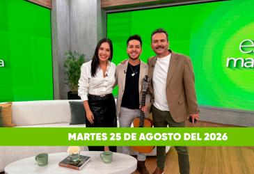 Mira el capítulo de esTAmañana del martes 25 de agosto del 2026. Un magazine diferente y entretenido, con contenido de calidad. De lunes a viernes, de 09:30 a 12:00.