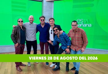 Mira el capítulo de esTAmañana del viernes 28 de agosto del 2026. Un magazine diferente y entretenido, con contenido de calidad. De lunes a viernes, de 09:30 a 12:00.