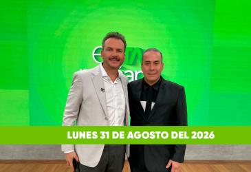 Mira el capítulo de esTAmañana del lunes 31 de agosto del 2026. Un magazine diferente y entretenido, con contenido de calidad. De lunes a viernes, de 09:30 a 12:00.