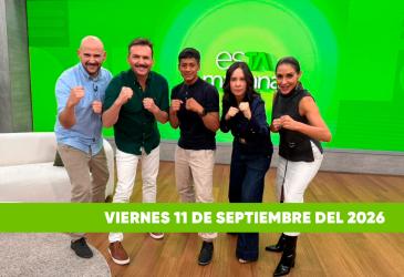 Mira el capítulo de esTAmañana del viernes 11 de septiembre del 2026. Un magazine diferente y entretenido, con contenido de calidad. De lunes a viernes, de 09:30 a 12:00.