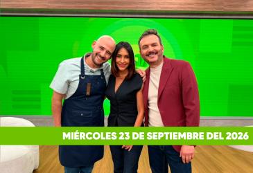 Mira el capítulo de esTAmañana del miércoles 23 de septiembre del 2026. Un magazine diferente y entretenido, con contenido de calidad. De lunes a viernes, de 09:30 a 12:00.