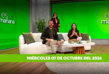 Mira el capítulo de esTAmañana del miércoles 7 de octubre del 2026. Un magazine diferente y entretenido, con contenido de calidad. De lunes a viernes, de 09:30 a 12:00.