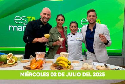 Mira el capitulo de esTAmañana del miércoles 02 de julio del 2025. Un magazine diferente y entretenido, con contenido de calidad. De lunes a viernes, de 09:30 a 12:00, por Teleamazonas.