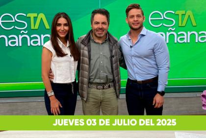 Mira el capítulo de esTAmañana del jueves 03 de julio del 2025. Un magazine diferente y entretenido, con contenido de calidad. De lunes a viernes, de 09:30 a 12:00, por Teleamazonas.