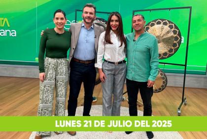 Mira el capitulo de esTAmañana del lunes 21 de julio del 2025. Un magazine diferente y entretenido, con contenido de calidad. De lunes a viernes, de 09:30 a 12:00, por Teleamazonas.
