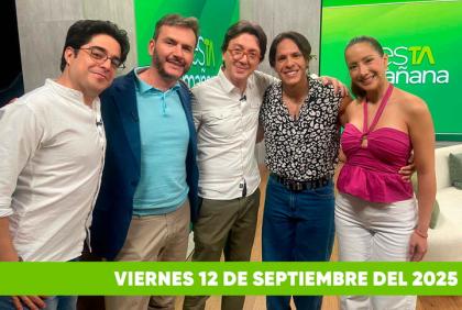 Mira el capítulo de esTAmañana del viernes 12 de septiembre del 2025. Un magazine diferente y entretenido, con contenido de calidad. De lunes a viernes, de 09:30 a 12:00, por Teleamazonas.