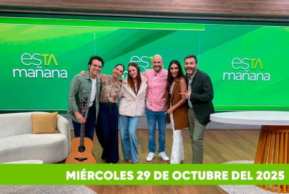 Mira el capítulo de esTAmañana del miércoles 29 de octubre del 2025. Una revista diferente y entretenido, con contenido de calidad. De lunes a viernes, de 09:30 a 12:00, por Teleamazonas.