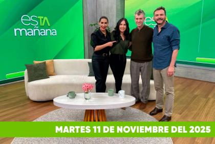 Mira el capítulo de esTAmañana del martes 11 de noviembre del 2025. Una revista diferente y entretenido, con contenido de calidad. De lunes a viernes, de 09:30 a 12:00, por Teleamazonas.