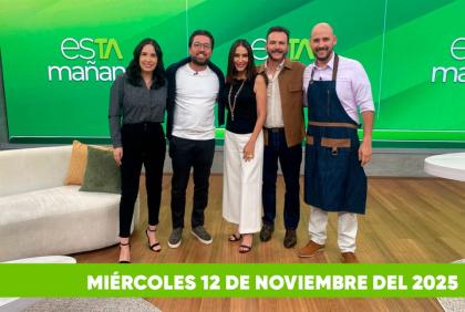 Mira el capítulo de esTAmañana del miércoles 12 de noviembre del 2025. Una revista diferente y entretenido, con contenido de calidad. De lunes a viernes, de 09:30 a 12:00, por Teleamazonas.