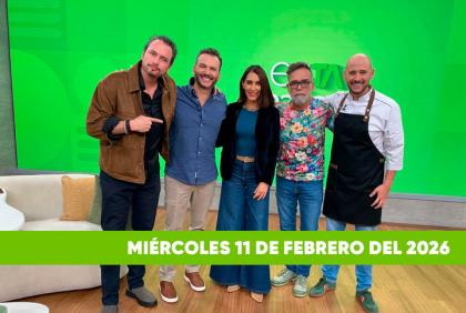 Mira el capítulo de esTAmañana del miércoles 11 de febrero del 2026. Un magazine diferente y entretenido, con contenido de calidad. De lunes a viernes, de 09:30 a 12:00.