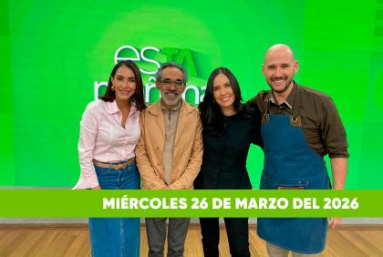 Mira el capítulo de esTAmañana del miércoles 25 de marzo del 2026. Un magazine diferente y entretenido, con contenido de calidad. De lunes a viernes, de 09:30 a 12:00.