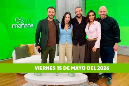 Mira el capítulo de esTAmañana del viernes 5 de mayo del 2026. Un magazine diferente y entretenido, con contenido de calidad. De lunes a viernes, de 09:30 a 12:00.