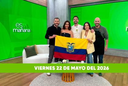 Mira el capítulo de esTAmañana del viernes 22 de mayo del 2026. Un magazine diferente y entretenido, con contenido de calidad. De lunes a viernes, de 09:30 a 12:00.