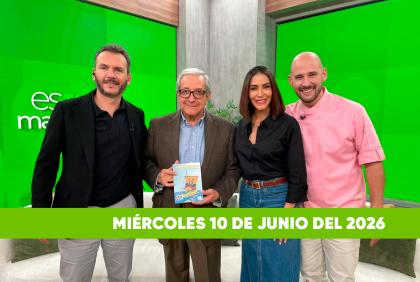 Mira el capítulo de esTAmañana del miércoles 10 de junio del 2026. Un magazine diferente y entretenido, con contenido de calidad. De lunes a viernes, de 09:30 a 12:00.