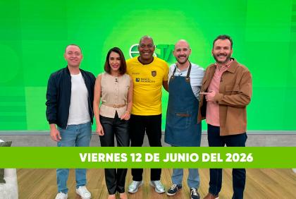 Mira el capítulo de esTAmañana del viernes 12 de junio del 2026. Un magazine diferente y entretenido, con contenido de calidad. De lunes a viernes, de 09:30 a 12:00.