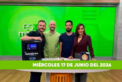 Mira el capítulo de esTAmañana del miércoles 17 de junio del 2026. Un magazine diferente y entretenido, con contenido de calidad. De lunes a viernes, de 09:30 a 12:00.