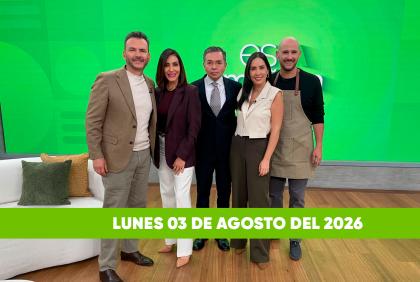 Mira el capítulo de esTAmañana del lunes 3 de agosto del 2026. Un magazine diferente y entretenido, con contenido de calidad. De lunes a viernes, de 09:30 a 12:00