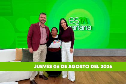Mira el capítulo de esTAmañana del jueves 6 de agosto del 2026. Un magazine diferente y entretenido, con contenido de calidad. De lunes a viernes, de 09:30 a 12:00