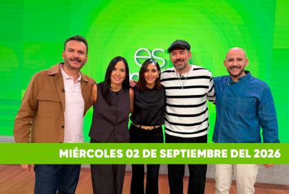 Mira el capítulo de esTAmañana del miércoles 2 de septiembre del 2026. Un magazine diferente y entretenido, con contenido de calidad. De lunes a viernes, de 09:30 a 12:00.