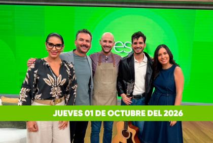 Mira el capítulo de esTAmañana del jueves 1 de octubre del 2026. Un magazine diferente y entretenido, con contenido de calidad. De lunes a viernes, de 09:30 a 12:00.