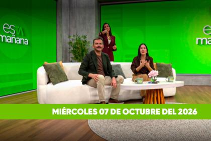 Mira el capítulo de esTAmañana del miércoles 7 de octubre del 2026. Un magazine diferente y entretenido, con contenido de calidad. De lunes a viernes, de 09:30 a 12:00.