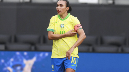 La estrella de Brasl, Marta, busca otra estrella con su selección en la Copa América Femenina.