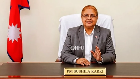 Sushila Karki fue elegida como la nueva primer ministra de Nepal.