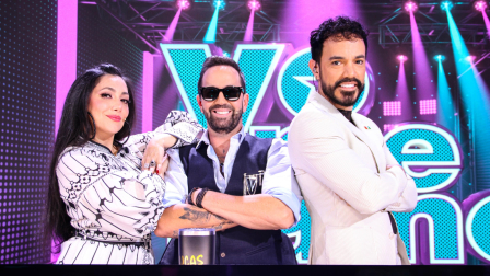 Pamela Cortés, Lucas Arnau y Ricardo Velasteguí integran el jurado de Yo Me Llamo Ecuador.
