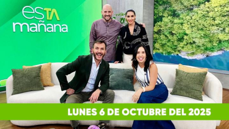 Mira el capítulo de esTAmañana del lunes 6 de octubre del 2025. Una revista diferente y entretenido, con contenido de calidad. De lunes a viernes, de 09:30 a 12:00, por Teleamazonas.