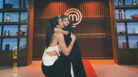 Virginia Limongi disfrutó de días de grabaciones de MasterChef Celebrity Ecuador con su hija