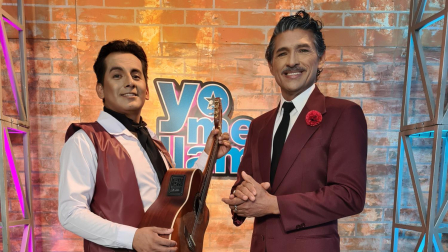Imitador de Daniel Santos y Los Visconti, dúo de la Gala de Salvación. Miércoles 8 de octubre del 2025