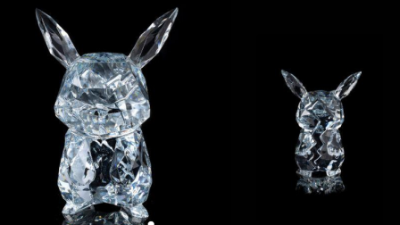 La famosa casa de subastas Aguttes pone a la venta un Pikachu de cristal Baccarat