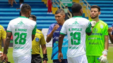 El jugador Bryan Angulo es uno de lo referentes en el ataque de Liga de Portoviejo.