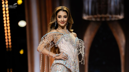 Samantha Quenedit  hiz historia en el Miss Grand International 2025