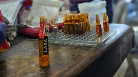 Arcsa decomisó productos médicos en un local de Guayaquil