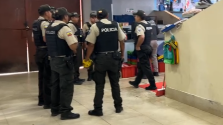 La Policía intervino en el lugar donde ocurrió el asesinato