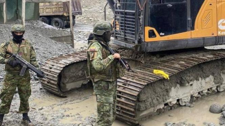 Operativo contra la minería ilegal en Zamora