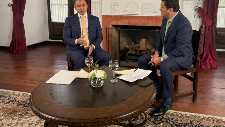 Daniel Noboa conversa en exclusiva con Milton Pérez