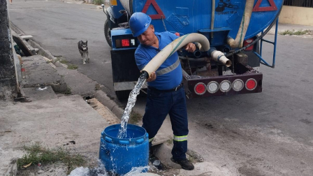 El servicio de agua potable empezará a retornar desde las 12:30 del domingo