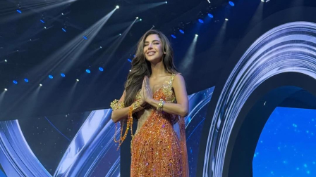 Nadia Mejía brilló con el nombre de Ecuador en el Miss Universo.
