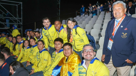 176 ecuatorianos compiten en los Juegos Bolivarianos 2025 realizados en Perú